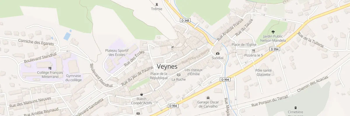 Plan du 12 Rue des Deux Châteaux à Veynes
