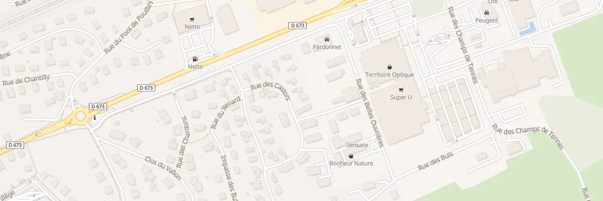 Plan du 17 Rue des Castors à Saint-Vit