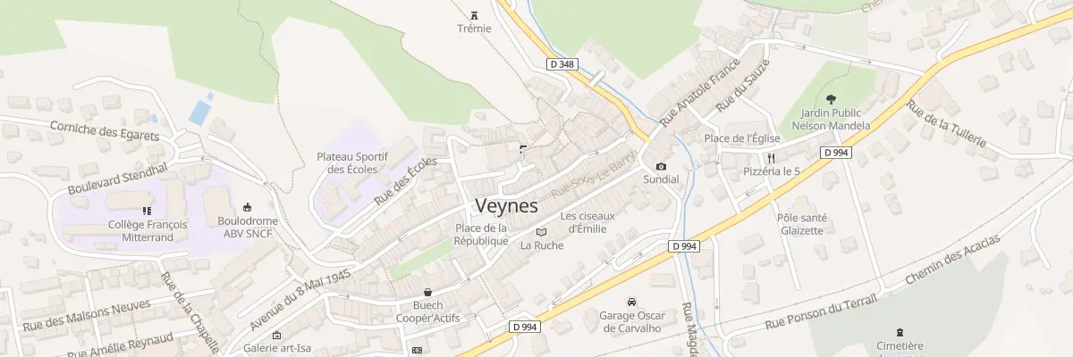Plan du 17 Rue Surville à Veynes