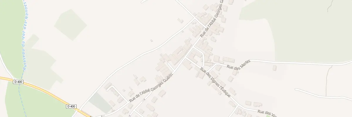 Plan du 243B Rue de l’Abbé Georges Guérin à Écrouves