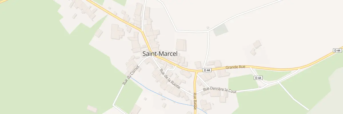 Plan du 8 Gr Grande Rue à Saint-Marcel