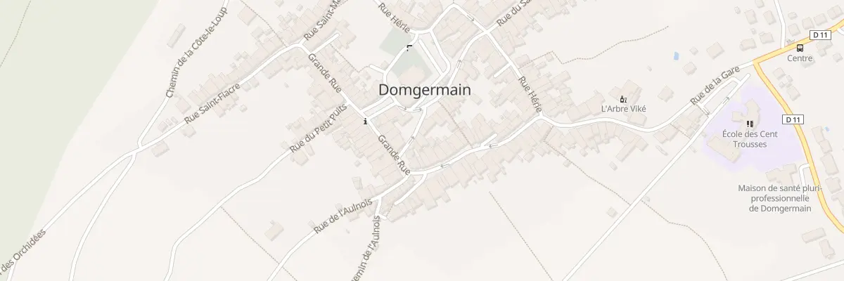 Plan du 27 Rue de la Poste à Domgermain