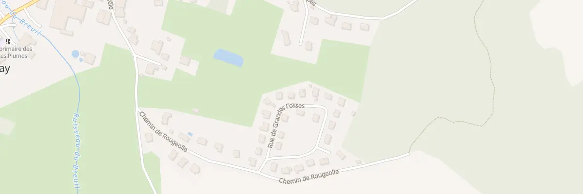 Plan du 8 Rue des Grandes Fosses à Lavernay