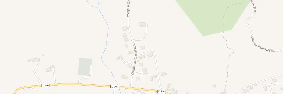 Plan du 5012 Parpin et Chenebotte à Noyers-sur-Jabron