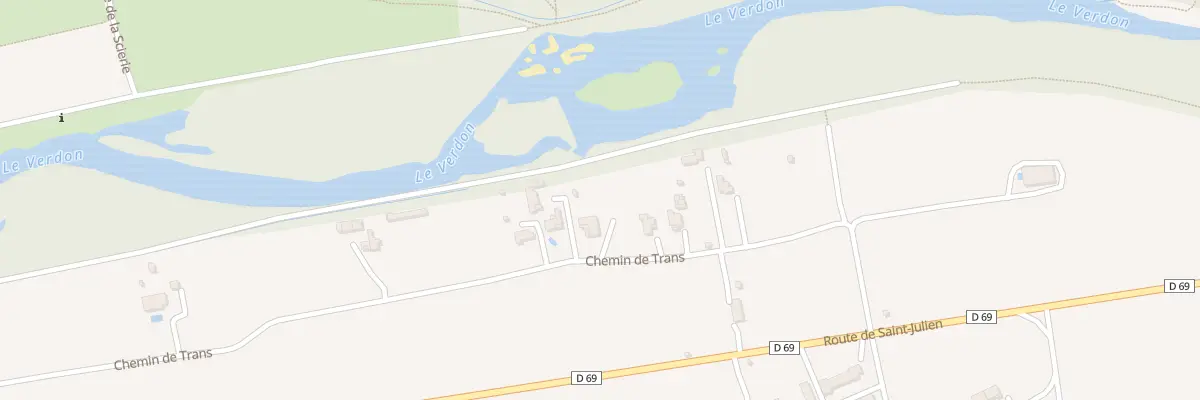 Plan du 655 Chemin de Trans à Vinon-sur-Verdon