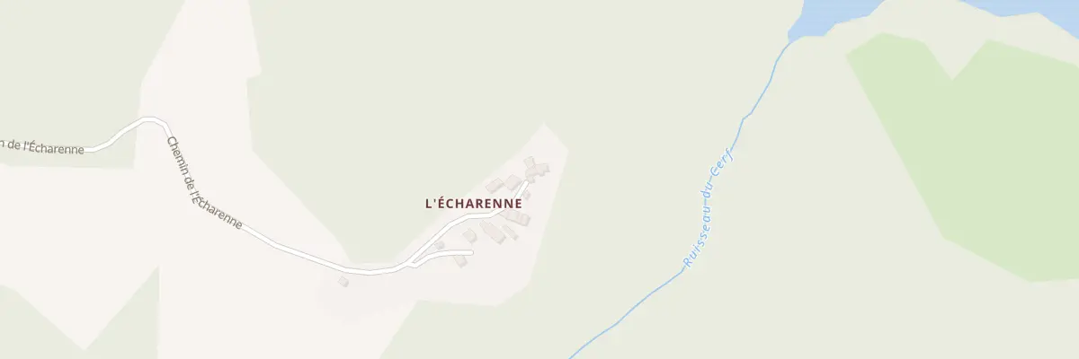 Plan du 5186 L’Echarenne à Châtel-en-Trièves