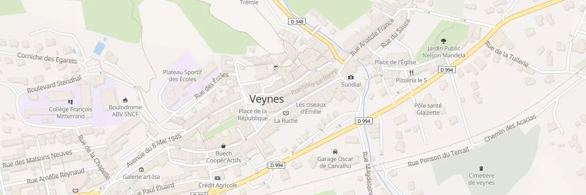 Plan du 19 Rue Jean Jaurès à Veynes