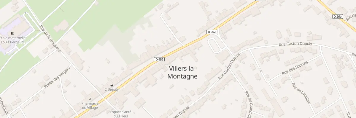 Plan du 45 Rue Emile Curicque à Villers-la-Montagne