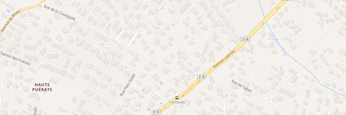 Plan du 109 Rue de la Courtaude à Six-Fours-les-Plages