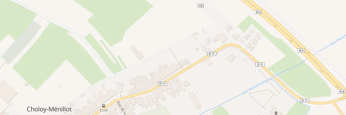 Plan du 28 Rue de Toul à Choloy-Ménillot