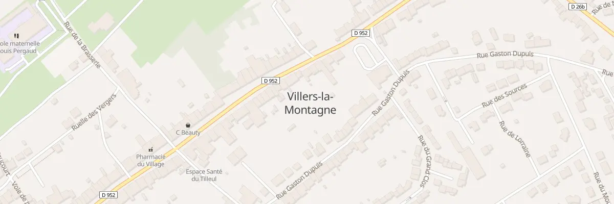 Plan du 47 Rue Emile Curicque à Villers-la-Montagne