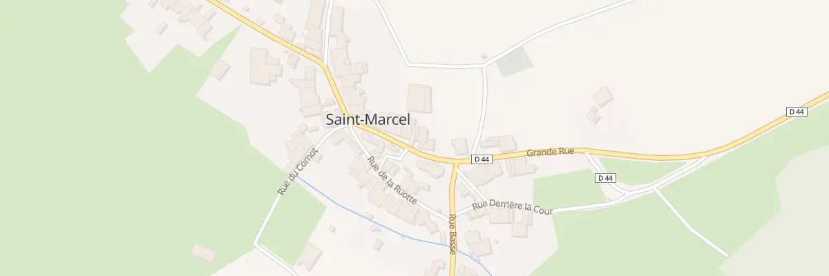 Plan du 6 Gr Grand Rue à Saint-Marcel