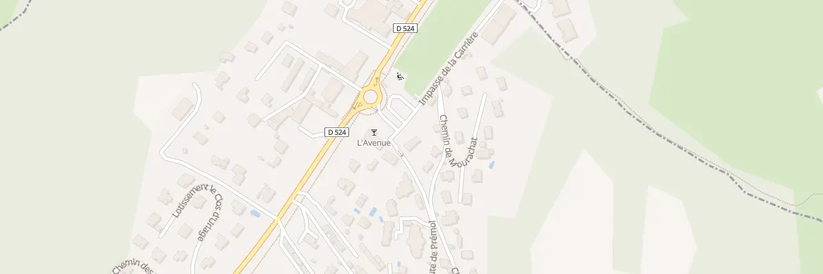 Plan du 20 Imp de la Carrière à Vaulnaveys-le-Haut