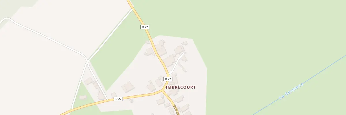 Plan du 1 Imp Drouhaux à Vouxey