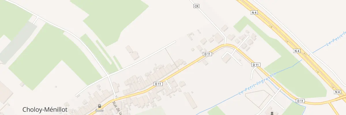 Plan du 26 Rue de Toul à Choloy-Ménillot