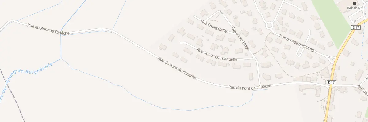 Plan du 209B Rue Soeur Emmanuelle à Bulgnéville