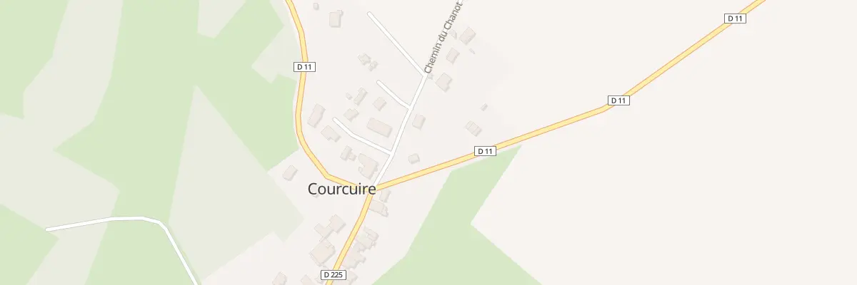 Plan du 2 Chem du Chanot à Courcuire