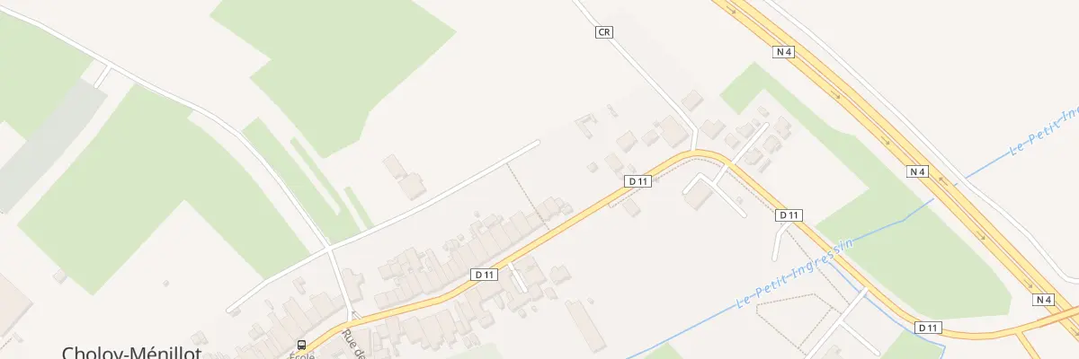 Plan du 24 Rue de Toul à Choloy-Ménillot