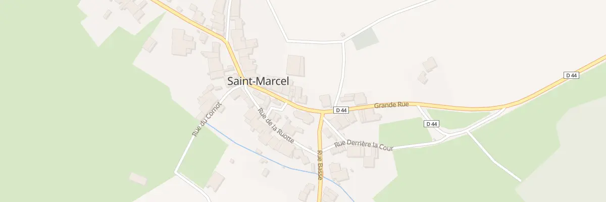Plan du 4 Gr Grand Rue à Saint-Marcel