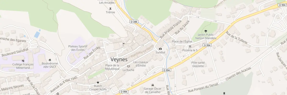 Plan du 36 Rue Surville à Veynes