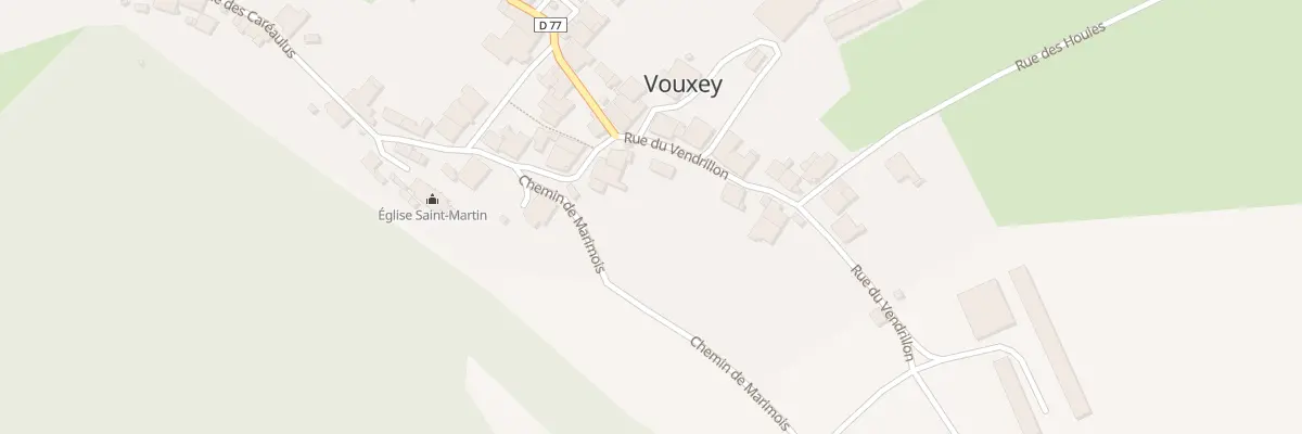 Plan du 4 Rue du Bussing à Vouxey