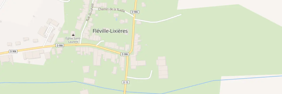 Plan du 33 Rue de Verdun à Fléville-Lixières