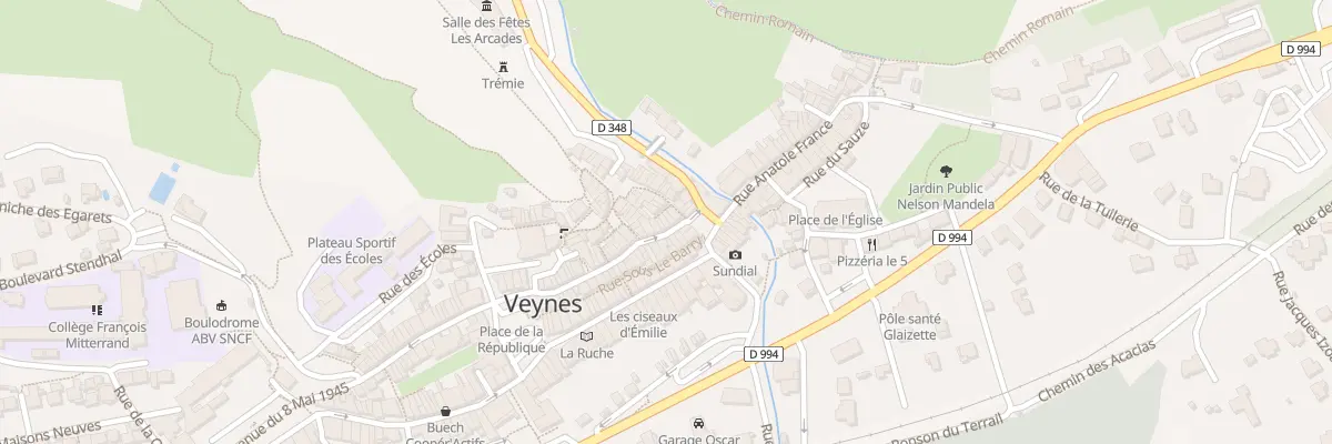Plan du 45 Rue Surville à Veynes