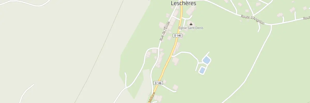 Plan du 20 Rue de l’Ecole à Leschères