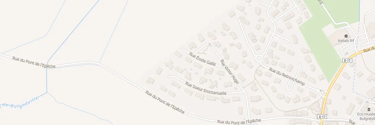 Plan du 97 Rue Emile Gallé à Bulgnéville