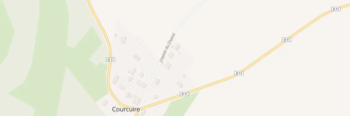 Plan du 8 Chem du Chanot à Courcuire