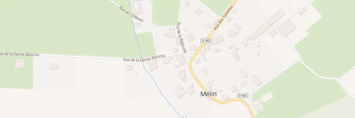 Plan du 2 Pl de l’Eglise à Melin