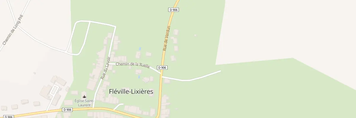 Plan du 37 Rue de Verdun à Fléville-Lixières