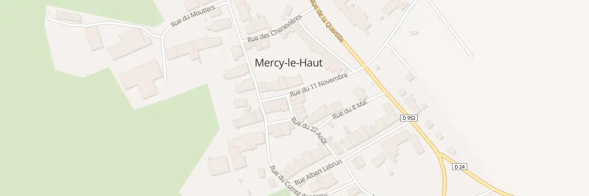 Plan du 46 Rue du 11 Novembre à Mercy-le-Haut