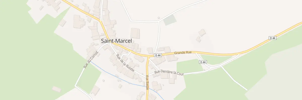 Plan du 1 Rue des Vignes à Saint-Marcel