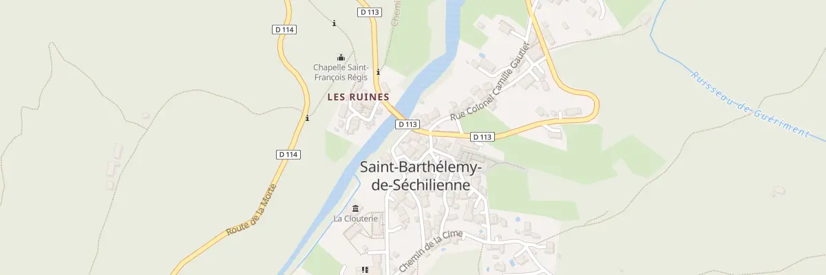 Plan du 29 Pl Charles Albert Keller à Saint-Barthélemy-de-Séchilienne