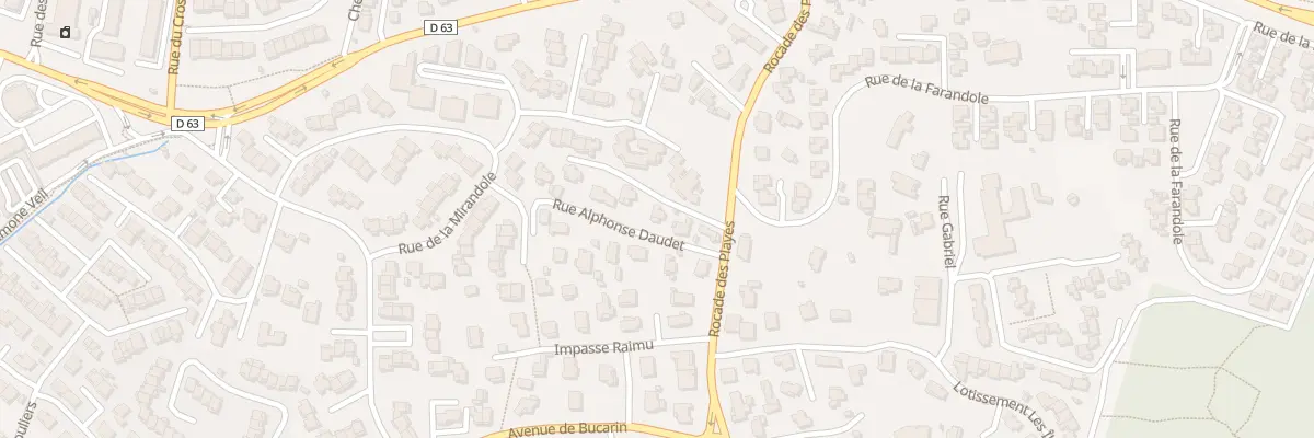 Plan du 48 Rue Alphonse Daudet à Six-Fours-les-Plages