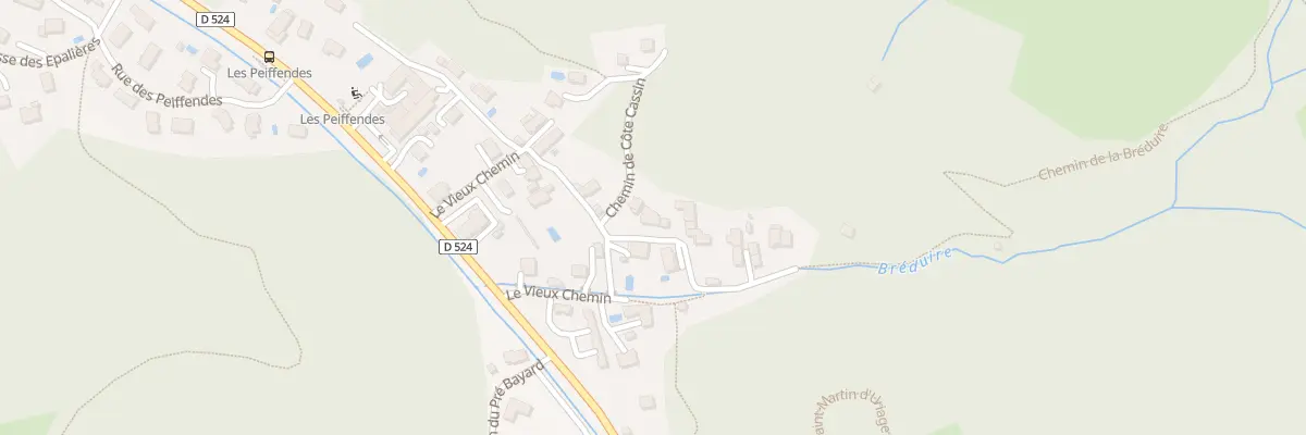 Plan du 27 Che de la Fonderie à Saint-Martin-d’Uriage