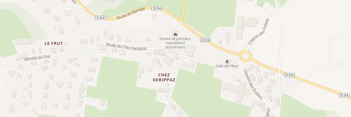 Plan du 142 Che de la Fruitière à Franclens