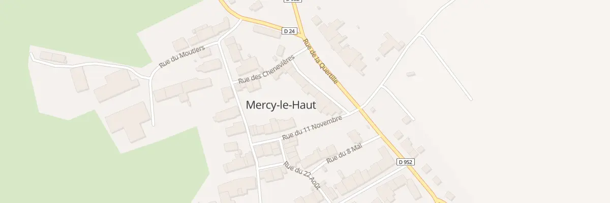 Plan du 50 Rue de la Quertille à Mercy-le-Haut