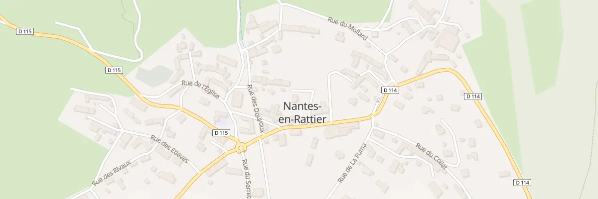 Plan du 33 Chem des Dames à Nantes-en-Ratier