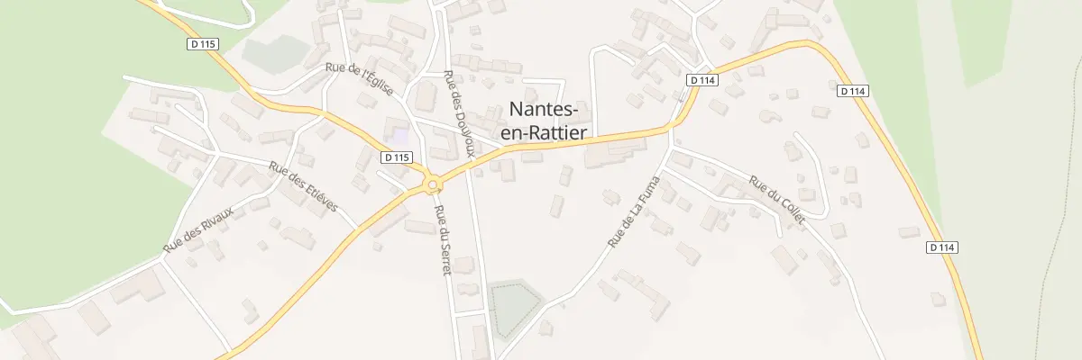 Plan du 84 Rte du Col de Malissol à Nantes-en-Ratier