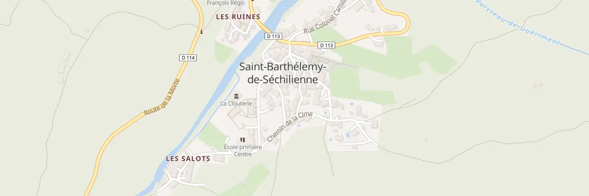 Plan du 5091 Saint Barthelemy à Saint-Barthélemy-de-Séchilienne