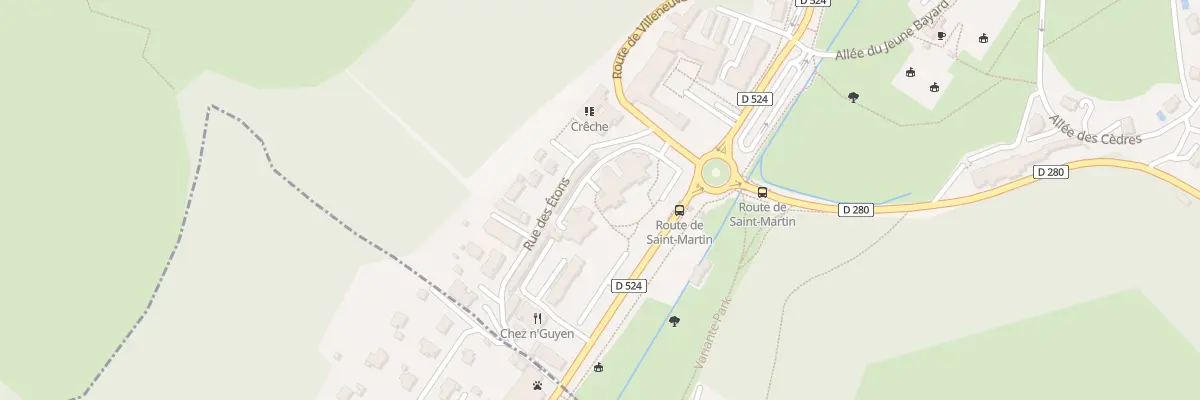 Plan du 29 Rte de Villeneuve à Saint-Martin-d’Uriage