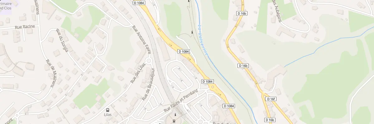 Plan du 10 Rue de la Caserne à Valserhône