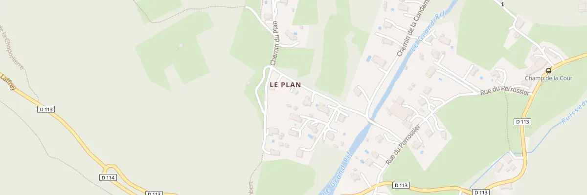 Plan du 5179 Le Plan à Saint-Barthélemy-de-Séchilienne