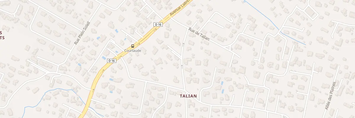 Plan du 182 Rue de Talian à Six-Fours-les-Plages
