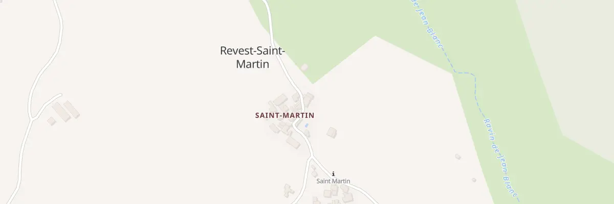 Plan du 7029 Jean Blanc à Revest-Saint-Martin