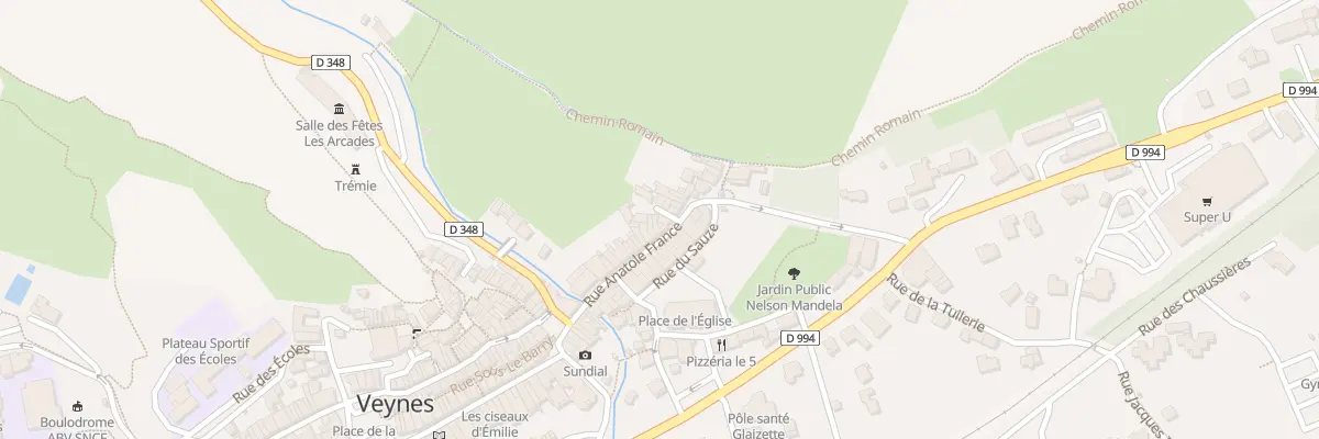 Plan du 29 Rue Anatole France à Veynes