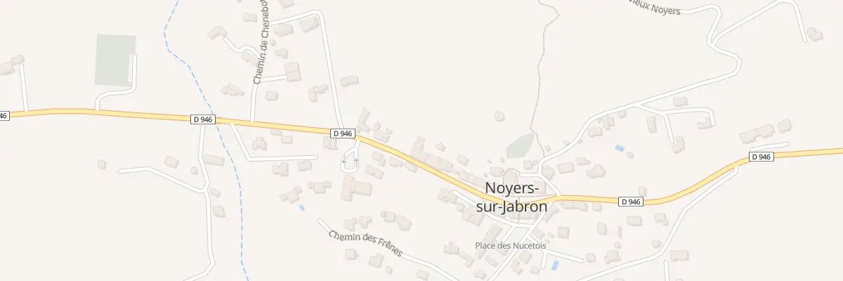 Plan du 920 Le Village à Noyers-sur-Jabron