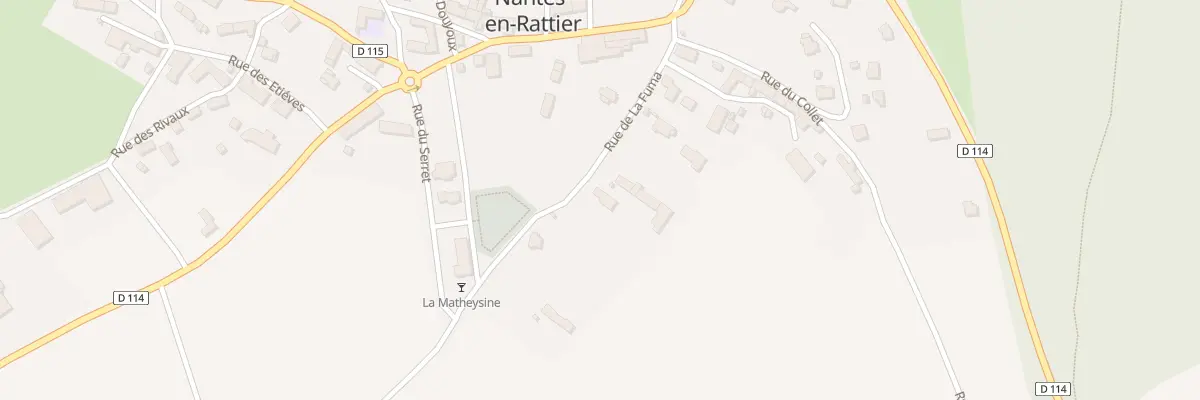 Plan du 153 Rue de la Fuma à Nantes-en-Ratier